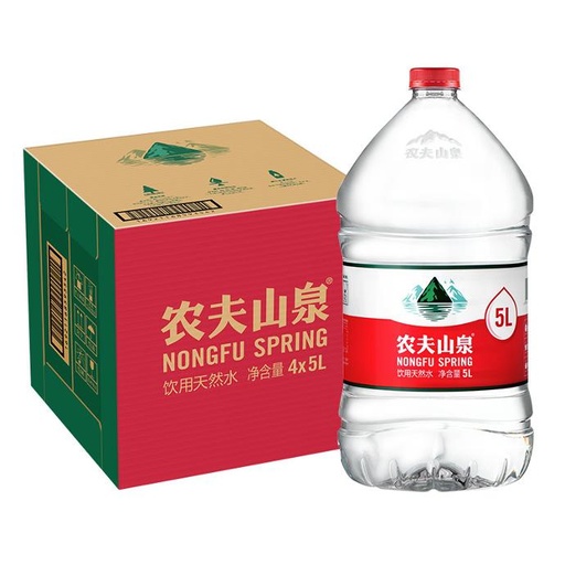 农夫山泉饮用天然水5L