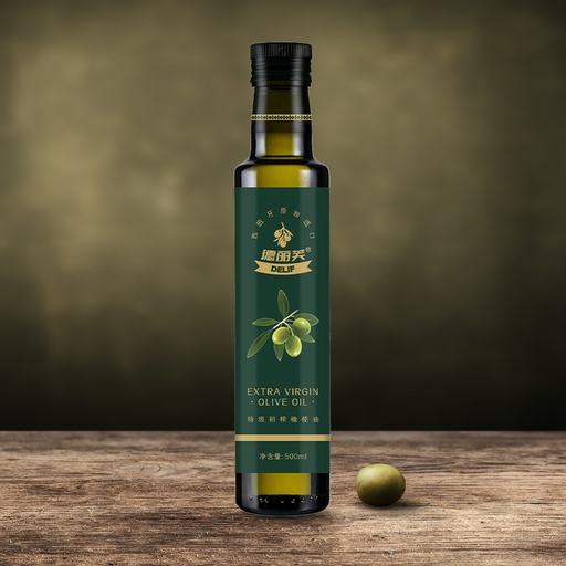 德丽芙特级初榨橄榄油500ml/瓶 单瓶